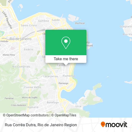 Rua Corrêa Dutra map