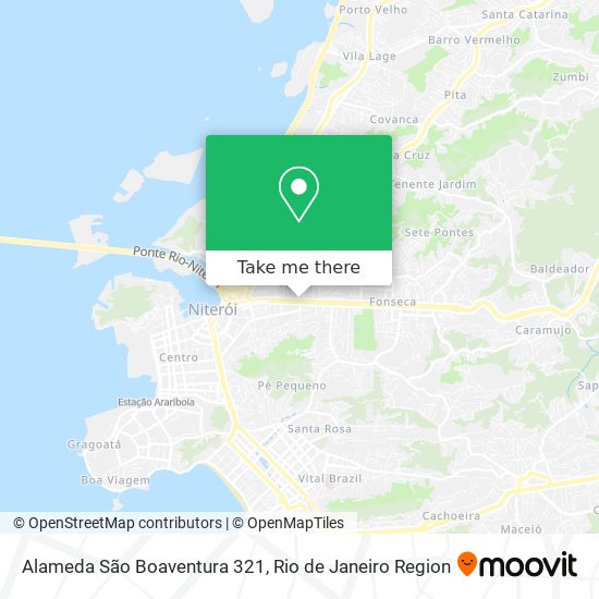 Alameda São Boaventura 321 map