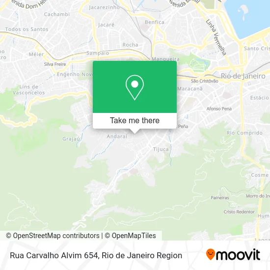 Rua Carvalho Alvim 654 map