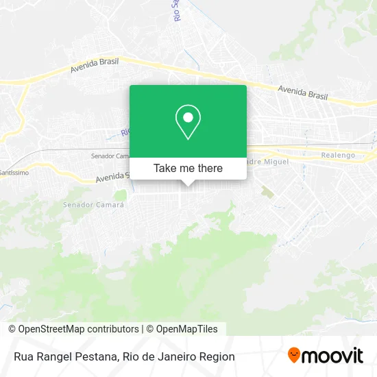 Rua Rangel Pestana map