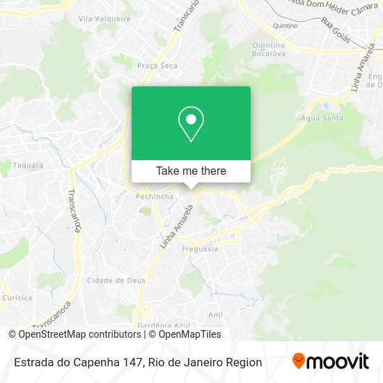 Estrada do Capenha 147 map