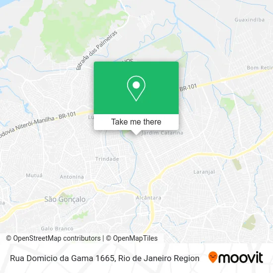 Rua Domicio da Gama 1665 map