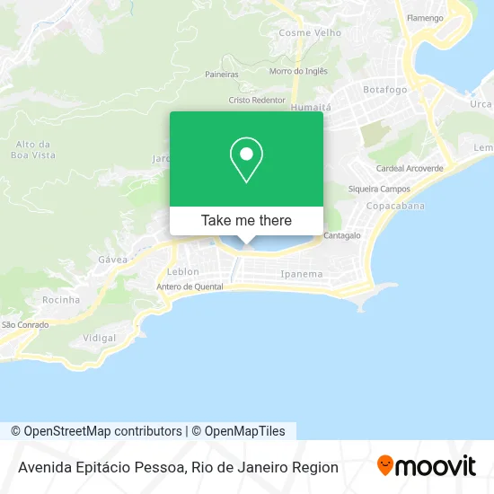 Avenida Epitácio Pessoa map