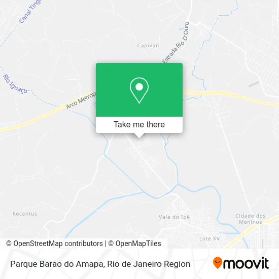 Parque Barao do Amapa map