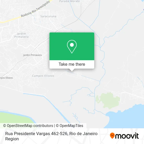 Rua Presidente Vargas 462-526 map
