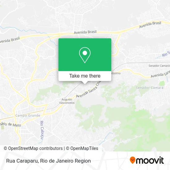 Rua Caraparu map