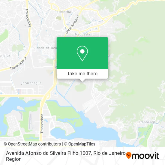Avenida Afonso da Silveira Filho 1007 map