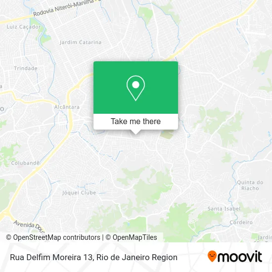 Rua Delfim Moreira 13 map