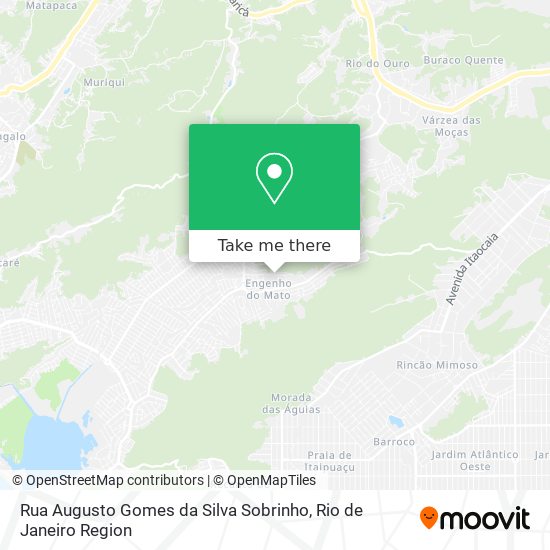 Rua Augusto Gomes da Silva Sobrinho map