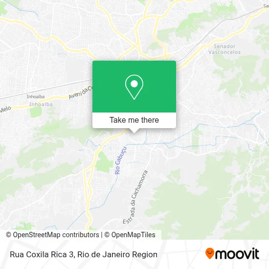 Rua Coxila Rica 3 map