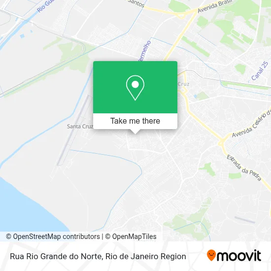 Rua Rio Grande do Norte map