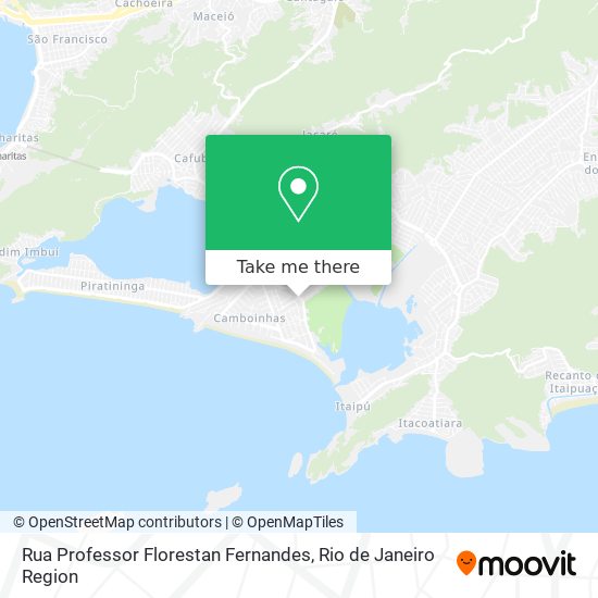 Rua Professor Florestan Fernandes map