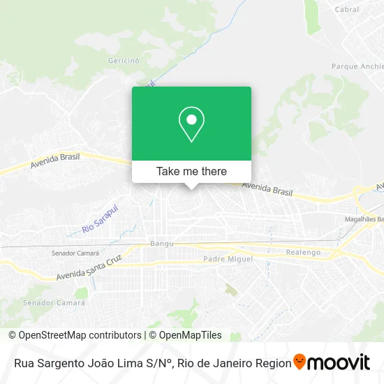 Rua Sargento João Lima S/Nº map