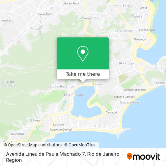 Avenida Lineu de Paula Machado 7 map