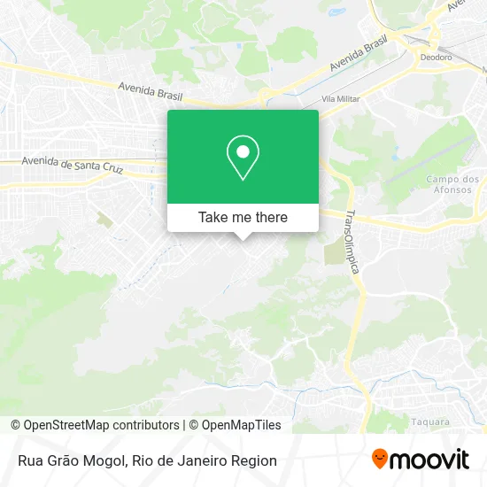 Rua Grão Mogol map
