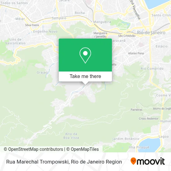 Rua Marechal Trompowski map
