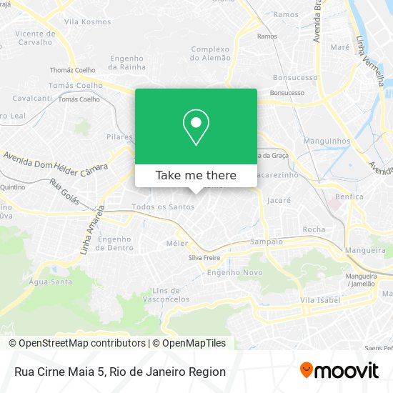 Mapa Rua Cirne Maia 5