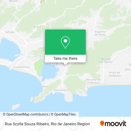 Rua Scylla Souza Ribeiro map