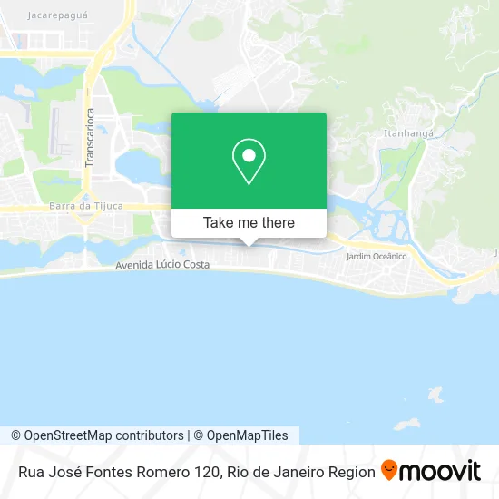 Rua José Fontes Romero 120 map