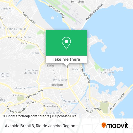 Avenida Brasil 3 map