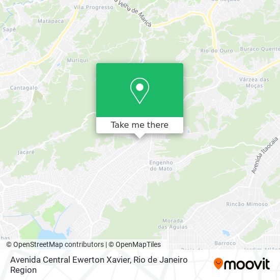 Avenida Central Ewerton Xavier map