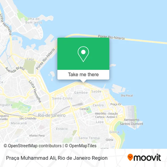 Praça Muhammad Ali map