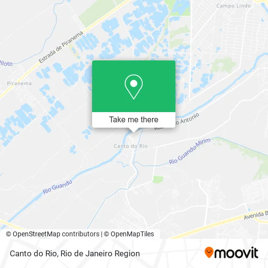 Canto do Rio map