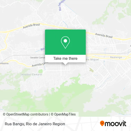 Rua Bangu map