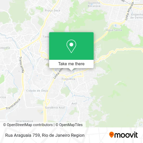 Rua Araguaia 759 map