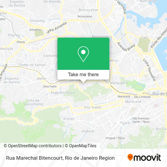 Rua Marechal Bitencourt map