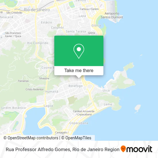 Rua Professor Alfredo Gomes map