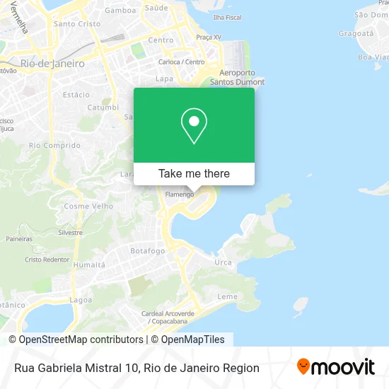 Rua Gabriela Mistral 10 map