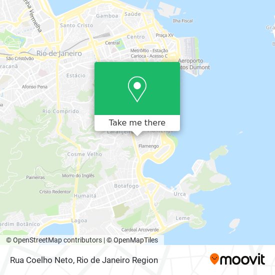 Rua Coelho Neto map