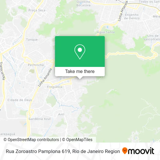 Rua Zoroastro Pamplona 619 map