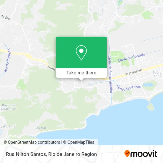 Rua Nilton Santos map