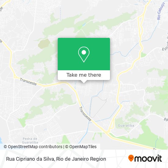 Rua Cipriano da Silva map