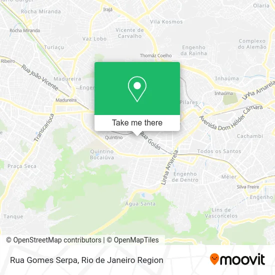 Rua Gomes Serpa map