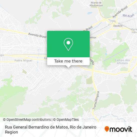 Rua General Bernardino de Matos map