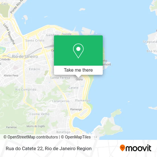 Rua do Catete 22 map