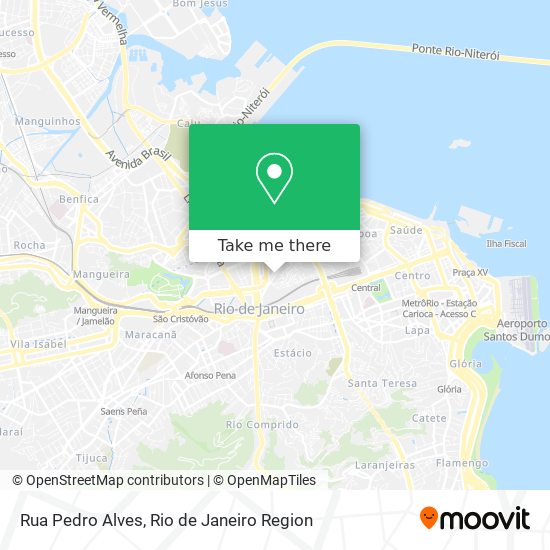 Rua Pedro Alves map