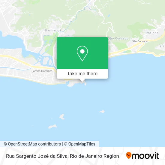 Rua Sargento José da Silva map