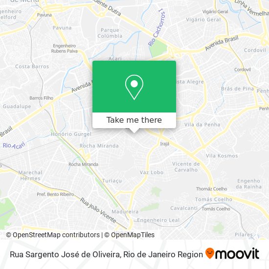 Rua Sargento José de Oliveira map