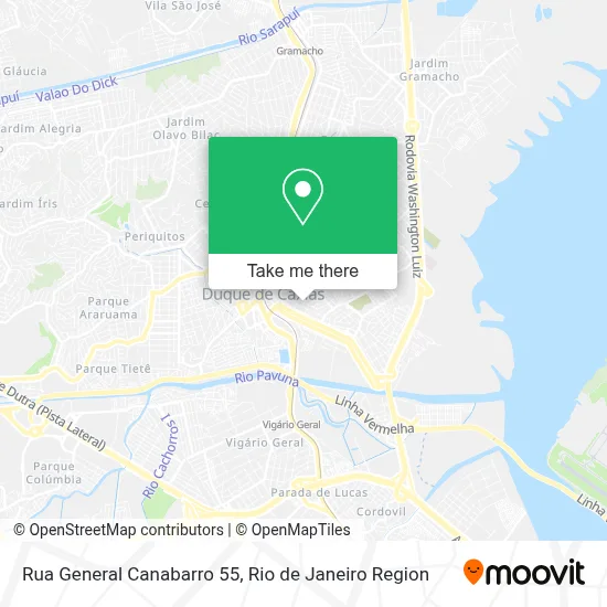 Rua General Canabarro 55 map