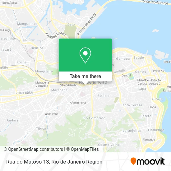 Rua do Matoso 13 map