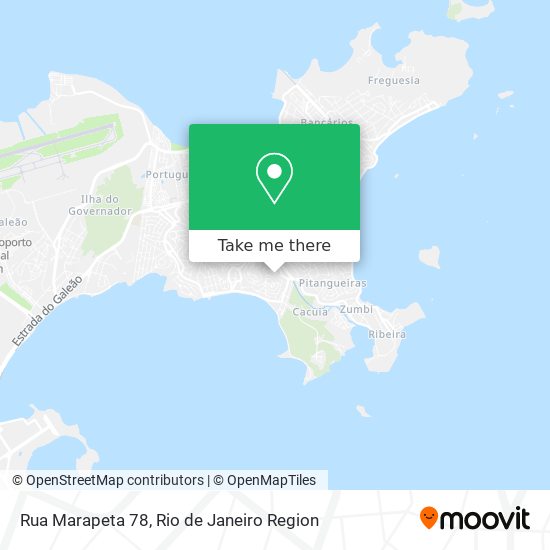 Mapa Rua Marapeta 78