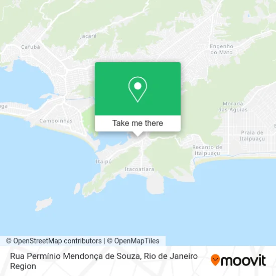 Rua Permínio Mendonça de Souza map