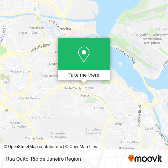 Rua Quito map