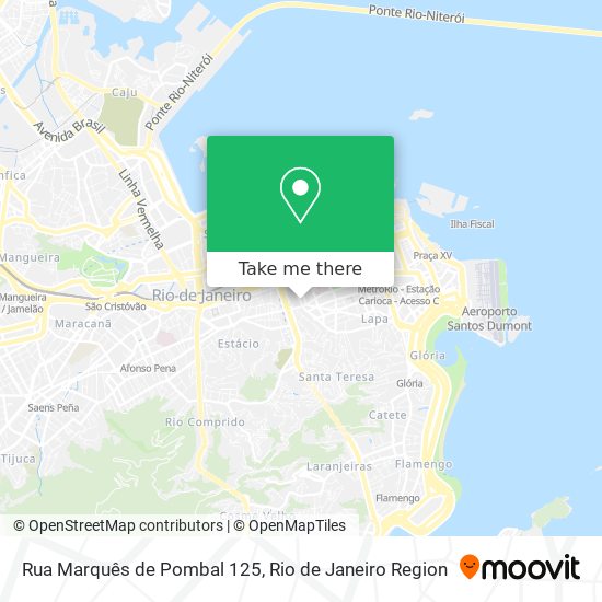 Rua Marquês de Pombal 125 map