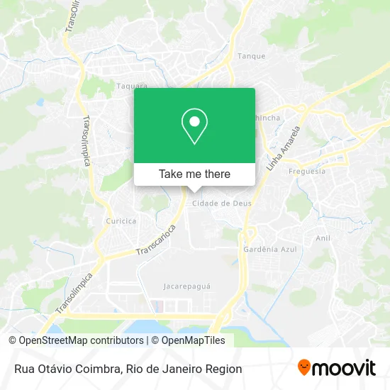 Rua Otávio Coimbra map