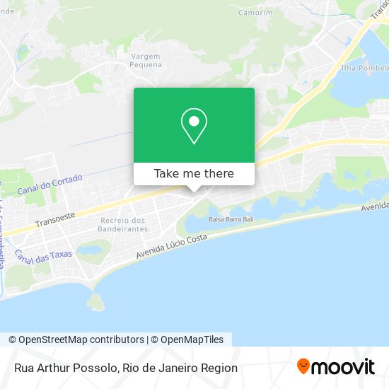 Rua Arthur Possolo map